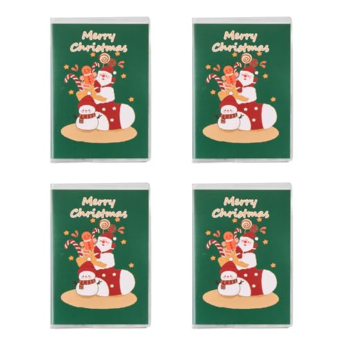 Notizbücher mit Weihnachtsmotiven, 4 Stück, kleine Notizblöcke, Tagebuch, 128 Seiten, liniert für Tagebuch, Zeichnen, Schreibpapier, Notizbücher Notizbücher mit Weihnachtsmotiven, 4 Stück, kleine Notizblöcke, Tagebuch, 128 Seiten, liniert für Tagebuch, Zeichnen, Schreibpapier, Notizbücher von ZwaitL