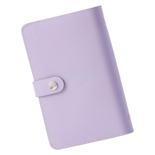 Papier-Geldsammelalbum, 50 Taschen, Leder-Geldhalter, Geldsammelhalter, Papier-Geldaufbewahrungsbuch, 17,8 x 12,7 cm, Reisebudgetplaner von ZwaitL