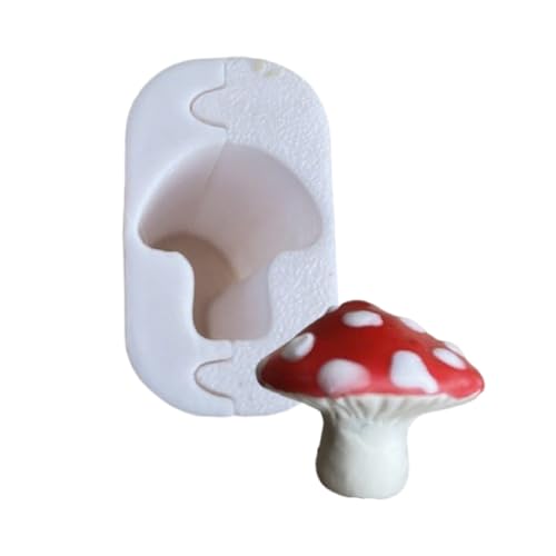 Pilz-Perlenroller, Werkzeugform mit 3 Formen optional für einzigartiges Ton-Schmuck-Anhänger-Design, speziell geformte Tonperlen-Form von ZwaitL