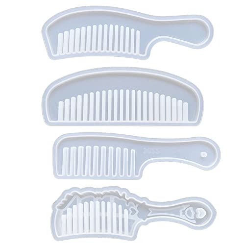 Set mit 4 Silikonharz-Formen, Kunstharz, Ornamente, kammförmige Silikon-Handarbeitswerkzeuge Set mit 4 Silikonharz-Formen, Kunstharz, Ornamente, kammförmige Silikon-Handarbeitswerkzeuge von ZwaitL