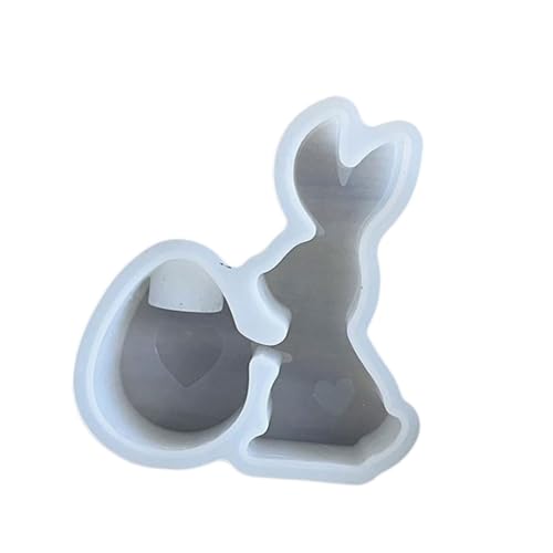 Silikon-Kerzenständer-Formen mit Tierfiguren, zur Herstellung von Säulenhaltern, Heimdekoration, Epoxidharz-Silikonformen von ZwaitL