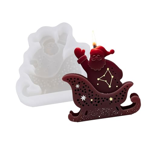 Silikonform mit Weihnachtsmann-Figur, Backwerkzeug für Epoxidharz, Basteln, Seife, Seifenherstellung Silikonform mit Weihnachtsmann-Figur, Backwerkzeug für Epoxidharz, Basteln, Seife, Seifenherstellung von ZwaitL