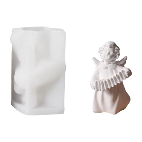 Silikonformen für Engelsstatue, Mehrzweck-Silikone für Epoxidharz, handgefertigte Seife, Heimdekoration, lebensmittelechtes Silikon, Engelsform Silikonformen für Engelsstatue, Mehrzweck-Silikone für Epoxidharz, handgefertigte Seife, Heimdekoration, lebensmittelechtes Silikon, Engelsform von ZwaitL
