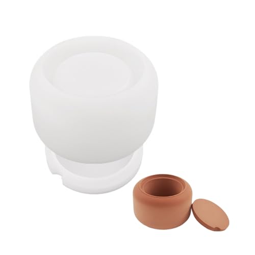 Vorratsglas-Formen, gestreift, für Räucherbrenner, Silikonformen, Tassenformen, Epoxidharz-Formen für Heimdekoration von ZwaitL