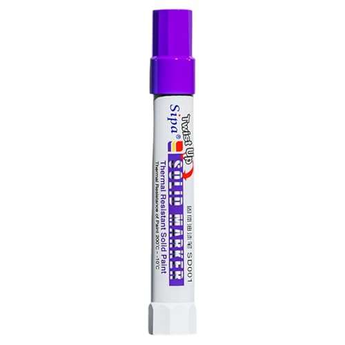 Wasserdichter Farbmarker, Kunstmalstifte, solide Marker für Outdoor-Enthusiasten, wasserfester Stift, leicht zu schreiben, solider Marker für Fenster, Holz, Metall Wasserdichter Farbmarker, Kunstmalstifte, solide Marker für Outdoor-Enthusiasten, wasserfester Stift, leicht zu schreiben, solider Marker für Fenster, Holz, Metall von ZwaitL