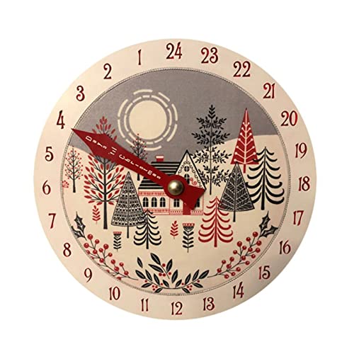 Weihnachten Holz Countdown Kalender Baum Elch Für Kreative Holz Für Home Urlaub Neujahr Dekoration von ZwaitL