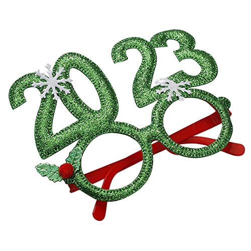 ZwaitL 2023 Neujahrsbrille, Weihnachtsbrille, Brillenrahmen, Partybrille, Partyzubehör, Foto-Requisite, Dekorationen ZwaitL 2023 Neujahrsbrille, Weihnachtsbrille, Brillenrahmen, Partybrille, Partyzubehör, Foto-Requisite, Dekorationen von ZwaitL