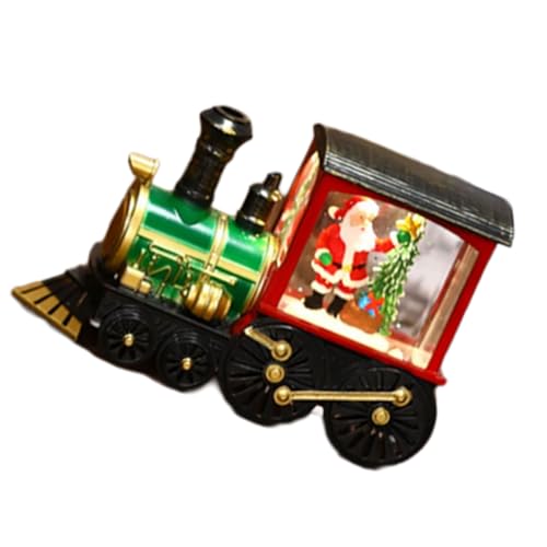 ZwaitL Dekorativer Weihnachtszug mit Lichtern, Miniatur-Zug-Display für saisonale Tischdekorationen, Partyzubehör ZwaitL Dekorativer Weihnachtszug mit Lichtern, Miniatur-Zug-Display für saisonale Tischdekorationen, Partyzubehör von ZwaitL