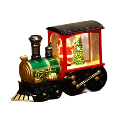 ZwaitL Dekorativer Weihnachtszug mit Lichtern, Miniatur-Zug-Display für saisonale Tischdekorationen, Partyzubehör ZwaitL Dekorativer Weihnachtszug mit Lichtern, Miniatur-Zug-Display für saisonale Tischdekorationen, Partyzubehör von ZwaitL