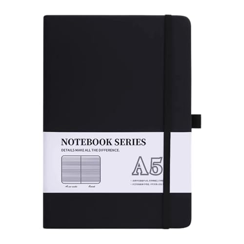 ZwaitL Ein 5 Schreibwaren-Notizbücher, Business-Notizbuch, einfaches Notizbuch, Tagebuch mit Stift, Tagesplaner für Arbeit, Tagebuch, Business-Notizblöcke, einfacher linierter Tagesplaner ZwaitL Ein 5 Schreibwaren-Notizbücher, Business-Notizbuch, einfaches Notizbuch, Tagebuch mit Stift, Tagesplaner für Arbeit, Tagebuch, Business-Notizblöcke, einfacher linierter Tagesplaner von ZwaitL