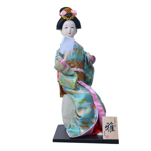 ZwaitL Exquisites Kimono-Geisha-Puppen, 30,5 cm, Tischdekoration für japanische Themen, Esszimmer, Raumdekoration, japanische Kimono-Puppen ZwaitL Exquisites Kimono-Geisha-Puppen, 30,5 cm, Tischdekoration für japanische Themen, Esszimmer, Raumdekoration, japanische Kimono-Puppen von ZwaitL
