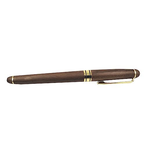 ZwaitL Gelschreiber, Walnussholz, neutrale Stifte, 0,5 mm, feine Spitze, glattes Schreiben, Schule, Bürobedarf für Journaling ZwaitL Gelschreiber, Walnussholz, neutrale Stifte, 0,5 mm, feine Spitze, glattes Schreiben, Schule, Bürobedarf für Journaling von ZwaitL