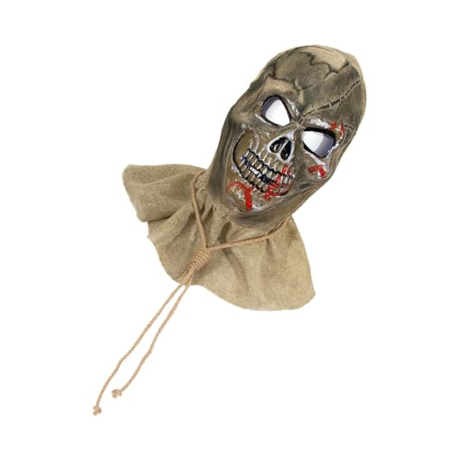 ZwaitL Gruseliger Vollkopf-Schädel Halloween Cosplay Horrific Full Face Helme Kostüm Requisiten für Karneval Party Halloween Gruselhelme ZwaitL Gruseliger Vollkopf-Schädel Halloween Cosplay Horrific Full Face Helme Kostüm Requisiten für Karneval Party Halloween Gruselhelme von ZwaitL