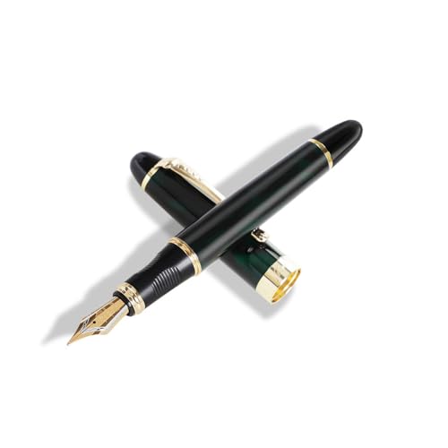 ZwaitL Kalligraphie-Stift, 0,5 mm, Füllfederhalter, Metall, Geschäft, glattes Schreiben, Unterschreiben, Schulbedarf zum Schreiben, Kalligraphie-Füllfederhalter, glattes Schreibwaren für Teenager ZwaitL Kalligraphie-Stift, 0,5 mm, Füllfederhalter, Metall, Geschäft, glattes Schreiben, Unterschreiben, Schulbedarf zum Schreiben, Kalligraphie-Füllfederhalter, glattes Schreibwaren für Teenager von ZwaitL