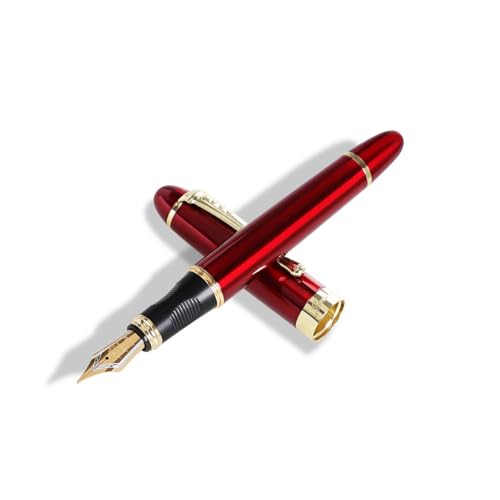 ZwaitL Kalligraphie-Stift, 0,5 mm, Füllfederhalter, Metall, Geschäft, glattes Schreiben, Unterschreiben, Schulbedarf zum Schreiben, Kalligraphie-Füllfederhalter, glattes Schreibwaren für Teenager ZwaitL Kalligraphie-Stift, 0,5 mm, Füllfederhalter, Metall, Geschäft, glattes Schreiben, Unterschreiben, Schulbedarf zum Schreiben, Kalligraphie-Füllfederhalter, glattes Schreibwaren für Teenager von ZwaitL