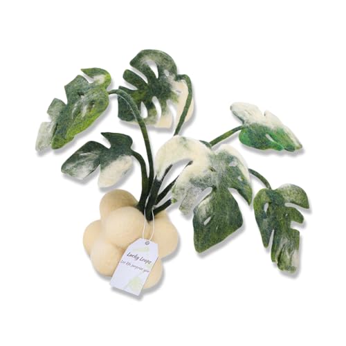 ZwaitL Nadelfilzzubehör Monstera Topfpflanzenwolle Filzset mit Filznadel Anleitung Wolle Roving für Anfänger ZwaitL Nadelfilzzubehör Monstera Topfpflanzenwolle Filzset mit Filznadel Anleitung Wolle Roving für Anfänger von ZwaitL