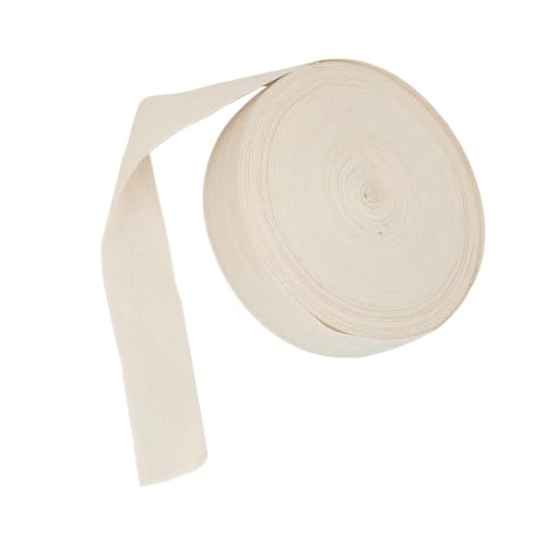 ZwaitL Schrägband aus Baumwolle, rutschfest, für Teppich, Tufting, Einfassung, Gurtband, Fischgrätenmuster, Köperband zum Nähen, Bastelbedarf, 9,1 m ZwaitL Schrägband aus Baumwolle, rutschfest, für Teppich, Tufting, Einfassung, Gurtband, Fischgrätenmuster, Köperband zum Nähen, Bastelbedarf, 9,1 m von ZwaitL