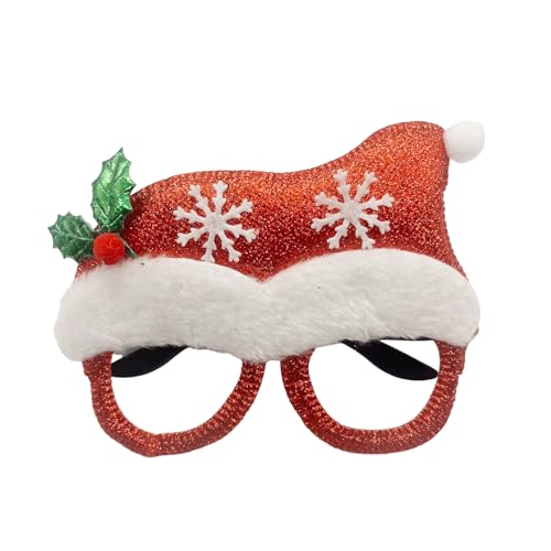 ZwaitL Weihnachts-Rahmenbrille, lustige Party-Brille, Weihnachtsfeier, Brillen, Urlaub, Kostüm, Zubehör, Dekorationen ZwaitL Weihnachts-Rahmenbrille, lustige Party-Brille, Weihnachtsfeier, Brillen, Urlaub, Kostüm, Zubehör, Dekorationen von ZwaitL