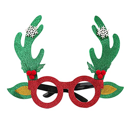 ZwaitL Weihnachtskostüm Brille Weihnachtsgeweih Brille Frohe Weihnachten Brille Rahmen Weihnachten Geweih Brille Foto Requisite ZwaitL Weihnachtskostüm Brille Weihnachtsgeweih Brille Frohe Weihnachten Brille Rahmen Weihnachten Geweih Brille Foto Requisite von ZwaitL