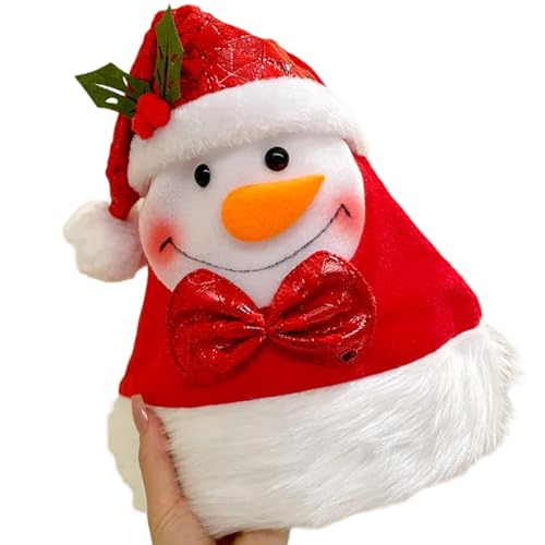 ZwaitL Weihnachtsmütze, Jugendliche, Weihnachts-Kopfbedeckung, interaktive Urlaubshüte für verschiedene Altersgruppen bei Feiertagstreffen ZwaitL Weihnachtsmütze, Jugendliche, Weihnachts-Kopfbedeckung, interaktive Urlaubshüte für verschiedene Altersgruppen bei Feiertagstreffen von ZwaitL