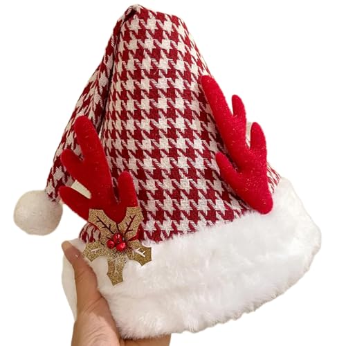 ZwaitL Weihnachtsmütze, Jugendliche, Weihnachts-Kopfbedeckung, interaktive Urlaubshüte für verschiedene Altersgruppen bei Feiertagstreffen ZwaitL Weihnachtsmütze, Jugendliche, Weihnachts-Kopfbedeckung, interaktive Urlaubshüte für verschiedene Altersgruppen bei Feiertagstreffen von ZwaitL