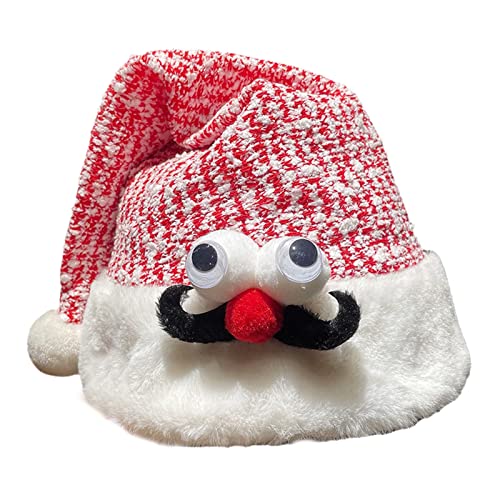 ZwaitL Weihnachtsmütze, zerknittert, Weihnachtsmann, warme Wintergeschenke, erhöhen dicker, großer Weihnachtsbedarf ZwaitL Weihnachtsmütze, zerknittert, Weihnachtsmann, warme Wintergeschenke, erhöhen dicker, großer Weihnachtsbedarf von ZwaitL