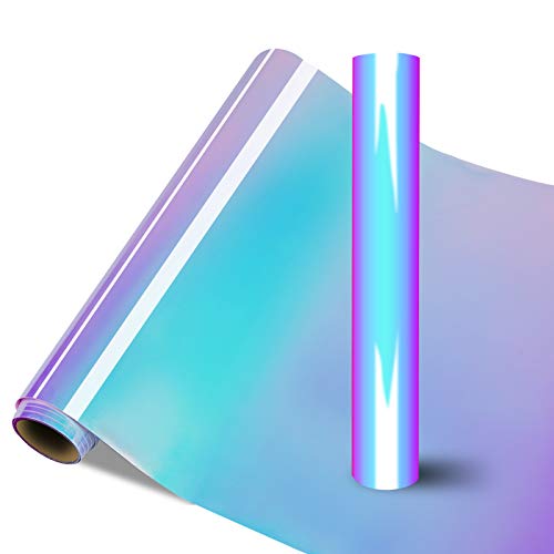 Holografische Vinylfolie Plotter Selbstklebend-Permanente holografische Vinylrolle 30.5 x180cm für Cricut und Silhouette Cameo, Angewandt in Basteln und kreativen Arbeiten und Heimdekoration(Opalweiß) Holografische Vinylfolie Plotter Selbstklebend-Permanente holografische Vinylrolle 30.5 x180cm für Cricut und Silhouette Cameo, Angewandt in Basteln und kreativen Arbeiten und Heimdekoration(Opalweiß) von Zwanzer