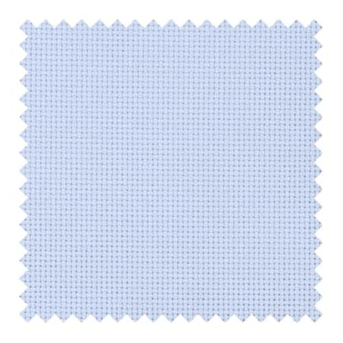 16-fädiges Aida hellblau – 50 x 55 cm von Zweigart