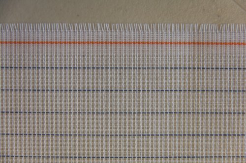 Zweigart Ausziehleinen, 14-fädig, Halber Meter, 68 cm x 50 cm (27 x 20 Zoll), Mehrfarbig, Mülltonnenmarke, Leinwand von Zweigart