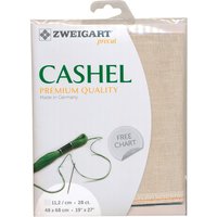 Zweigart Leinen Zählstoff "Cashel" - Farbe 770, Natur von Beige