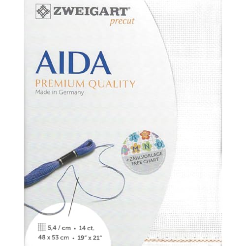 Zweigart Precut Stern-Aida col.101 Stoffzuschnitt, 48 x 68 cm Zweigart Precut Stern-Aida col.101 Stoffzuschnitt, 48 x 68 cm von Zweigart