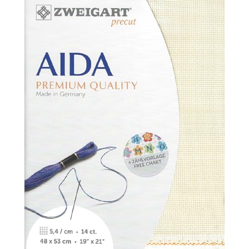 Zweigart Precut Stern-Aida col.264 Stoffzuschnitt, 48 x 68 cm Zweigart Precut Stern-Aida col.264 Stoffzuschnitt, 48 x 68 cm von Zweigart