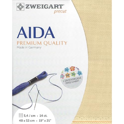 Zweigart Precut Stern-Aida col.3130 Stoffzuschnitt, 48 x 68 cm Zweigart Precut Stern-Aida col.3130 Stoffzuschnitt, 48 x 68 cm von Zweigart