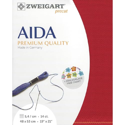 Zweigart Precut Stern-Aida col.954 Stoffzuschnitt, 48 x 68 cm Zweigart Precut Stern-Aida col.954 Stoffzuschnitt, 48 x 68 cm von Zweigart