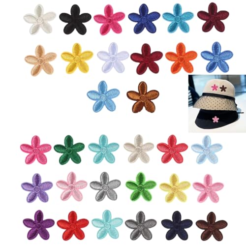 Zwenjuan Mini Sun Flower Bestickte Patches,32 Stück Patches zum Aufbügeln, Flicken zum Aufbügeln,Blumen Bügelflicken,für Erwachsene und Kinder,für Hut,Jeans,Jacken Rucksäcke,DIY-Zubehör Zwenjuan Mini Sun Flower Bestickte Patches,32 Stück Patches zum Aufbügeln, Flicken zum Aufbügeln,Blumen Bügelflicken,für Erwachsene und Kinder,für Hut,Jeans,Jacken Rucksäcke,DIY-Zubehör von Zwenjuan