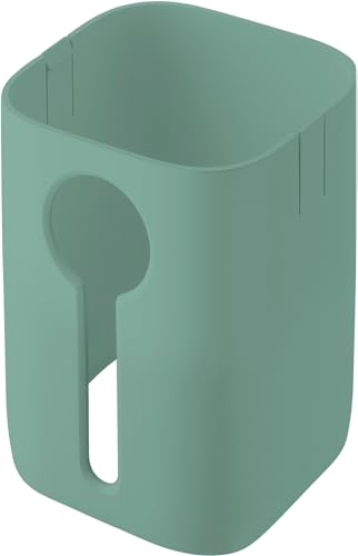ZWILLING FRESH & SAVE CUBE Cover für Box Größe 2S, Schutz vor Sonnenlicht, Füllstandanzeige, BPA-freier Kunststoff, salbeigrün von Zwilling