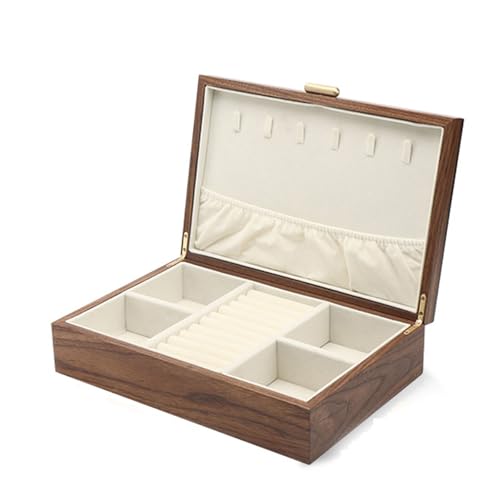 Zxarunas schmuckbox Massivholz Schmuckschachtel mehrschichtige Schmuckschatulle Ohrringring Halskette Armband Lagerbox schmuckkiste Zxarunas schmuckbox Massivholz Schmuckschachtel mehrschichtige Schmuckschatulle Ohrringring Halskette Armband Lagerbox schmuckkiste von Zxarunas