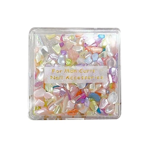 1 Box 3D-Anhänger für Damen und Mädchen, bunte Muschelnägel, Kunstformen, Schmuckzubehör, Dekoration, Bastelzubehör 1 Box 3D-Anhänger für Damen und Mädchen, bunte Muschelnägel, Kunstformen, Schmuckzubehör, Dekoration, Bastelzubehör von Zxfdsfdbnm