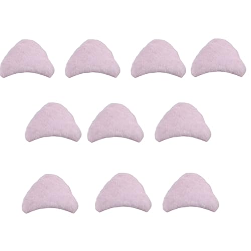 10 Stück/20 Stück/30 Stück Plüsch-Katzenohr-Applikationen für Hüte, Kleidung, Nähflicken, handgefertigte Kopfbedeckung, Haarspange von Zxfdsfdbnm
