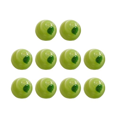 10pcs Modische Lifelikes 3D Birnenglas Perlen Accessoire Für Schmuckherstellung Und Hausdekorationsprojekte Lieferungen von Zxfdsfdbnm