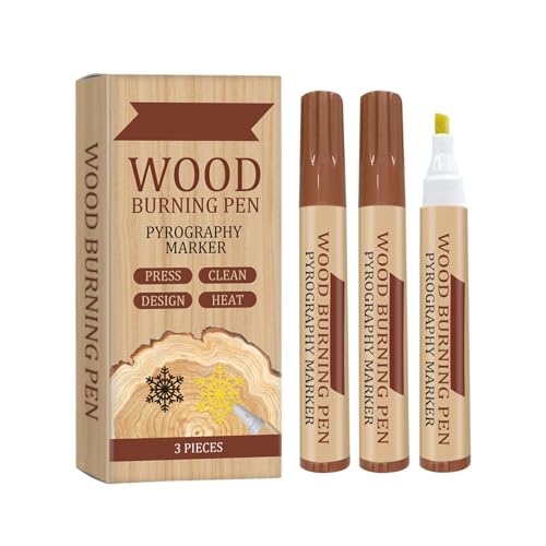 3vieces Pyrography Marker Bequemer Griffgriff Holz Brennstift Für Holzmalerei Ersetzen Holzverbrennungswerkzeug von Zxfdsfdbnm