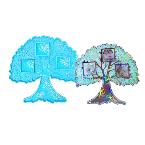 Bilderrahmen aus Silikon, großer Baum, für Wand, Schreibtisch, Dekoration, Kristall, Epoxidharz, Form Bilderrahmen aus Silikon, großer Baum, für Wand, Schreibtisch, Dekoration, Kristall, Epoxidharz, Form von Zxfdsfdbnm