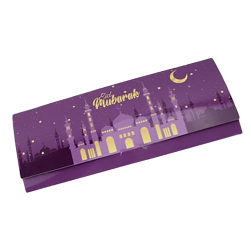 Elegante Geldhalter Karten für Familie und Freunde, Islamiker, Feierkarten für Kinder, Teenager, Erwachsene, Partyzubehör, 50 Stück von Zxfdsfdbnm