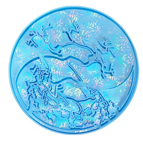 Epoxidharz-Mondformen für 3D-Wanddekorationen, Silikon-Mondharz-Anhänger-Form für handgefertigte Wanddekorationen und Schreibtisch-Ornamente von Zxfdsfdbnm