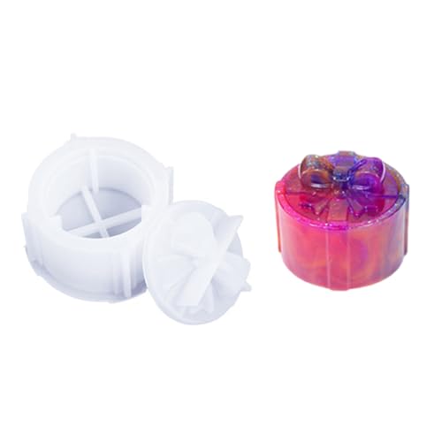 Mehrzweck-Silikonbox, groß, Schmuck-Aufbewahrungsbehälter mit Deckel, Epoxidharz, Glasform Mehrzweck-Silikonbox, groß, Schmuck-Aufbewahrungsbehälter mit Deckel, Epoxidharz, Glasform von Zxfdsfdbnm