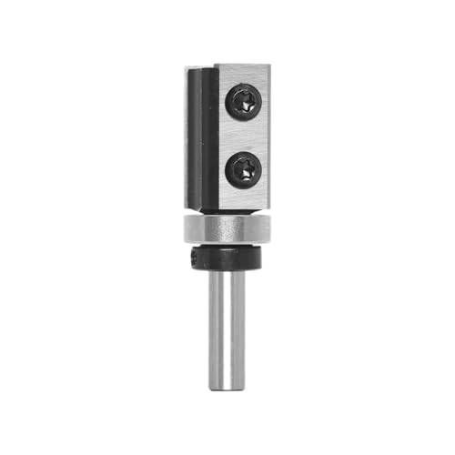 Robuster Hartmetall-Einsatz, bündiger Fräser-Bit, oberes und unteres Lager mit Beschichtung, 8-mm-Schaft für Holzbearbeitung von Zxfdsfdbnm