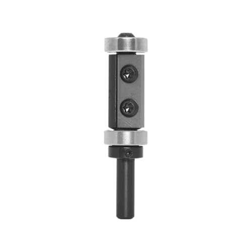 Robuster Hartmetall-Einsatz, bündiger Fräser-Bit, oberes und unteres Lager mit Beschichtung, 8-mm-Schaft für Holzbearbeitung Robuster Hartmetall-Einsatz, bündiger Fräser-Bit, oberes und unteres Lager mit Beschichtung, 8-mm-Schaft für Holzbearbeitung von Zxfdsfdbnm