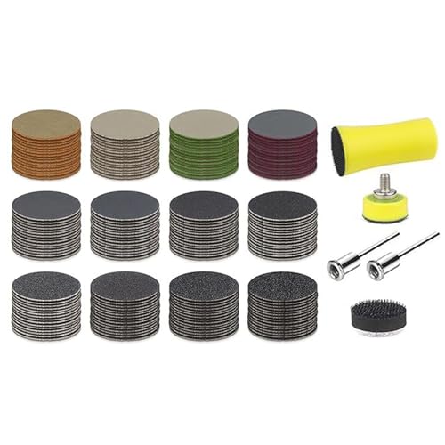 Schleifscheiben für Holzbearbeitung, 25 mm, Schleifpapier für Autopolitur und Möbelnachbearbeitung, effektive Farbentfernung von Zxfdsfdbnm