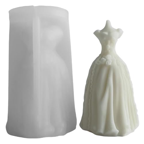 Set mit 3 Blumen-Silikonformen für handgefertigte Seife, Basteln, Fondant, Kuchendekoration mit romantischen Designs von Zxfdsfdbnm