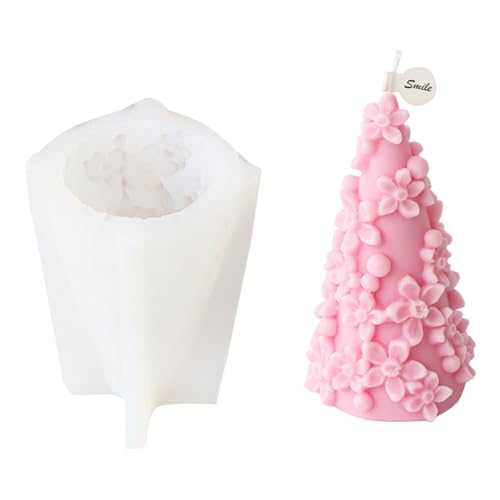 Silikonform 3D kegelförmige Form DIY Werkzeug Harz Gipsform für Valentinstag von Zxfdsfdbnm